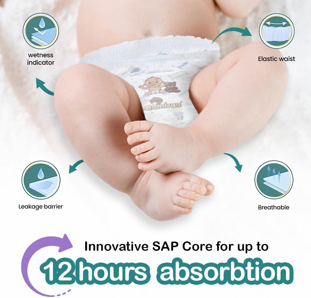 Premium Leak-Free Nappy Pants
