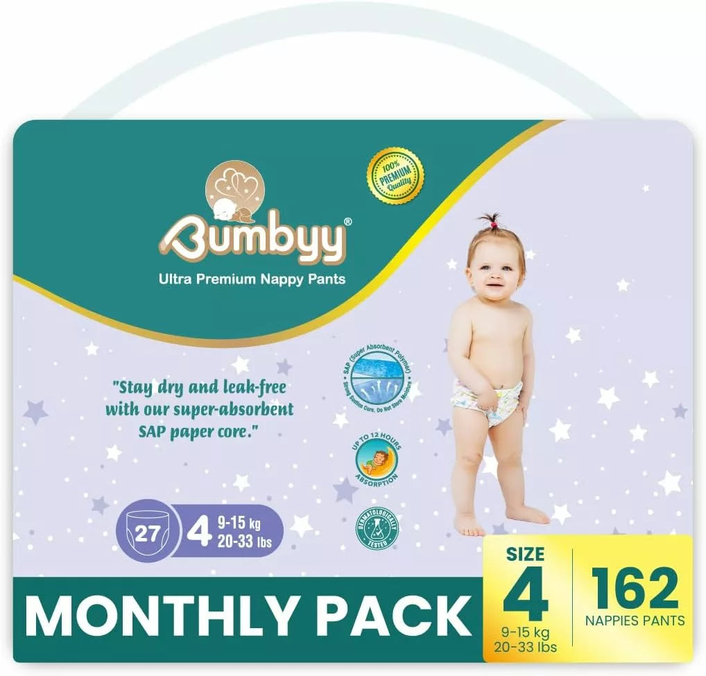 Premium Leak-Free Nappy Pants