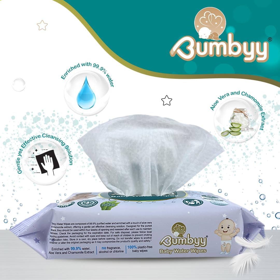 Baby Water Wipes - 99.9% Water