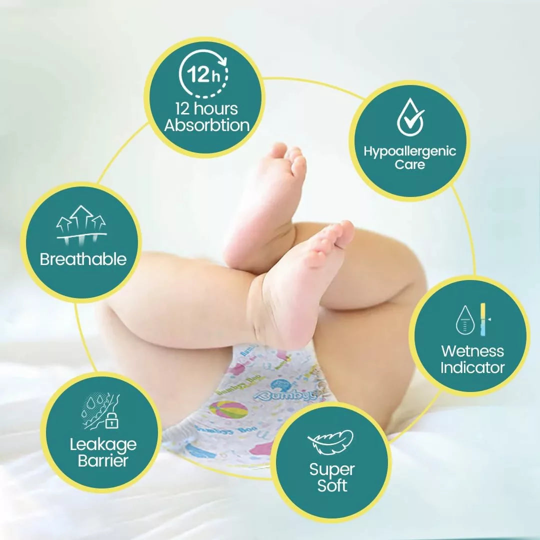 Premium Leak-Free Nappy Pants