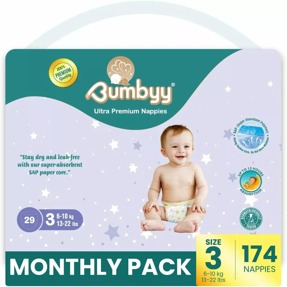 Premium Leak-Free Nappies