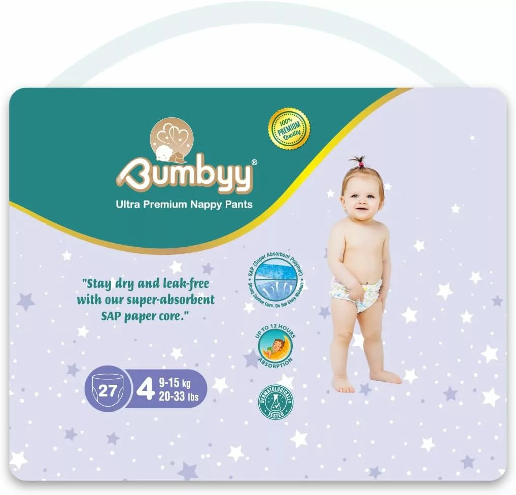 Premium Leak-Free Nappy Pants