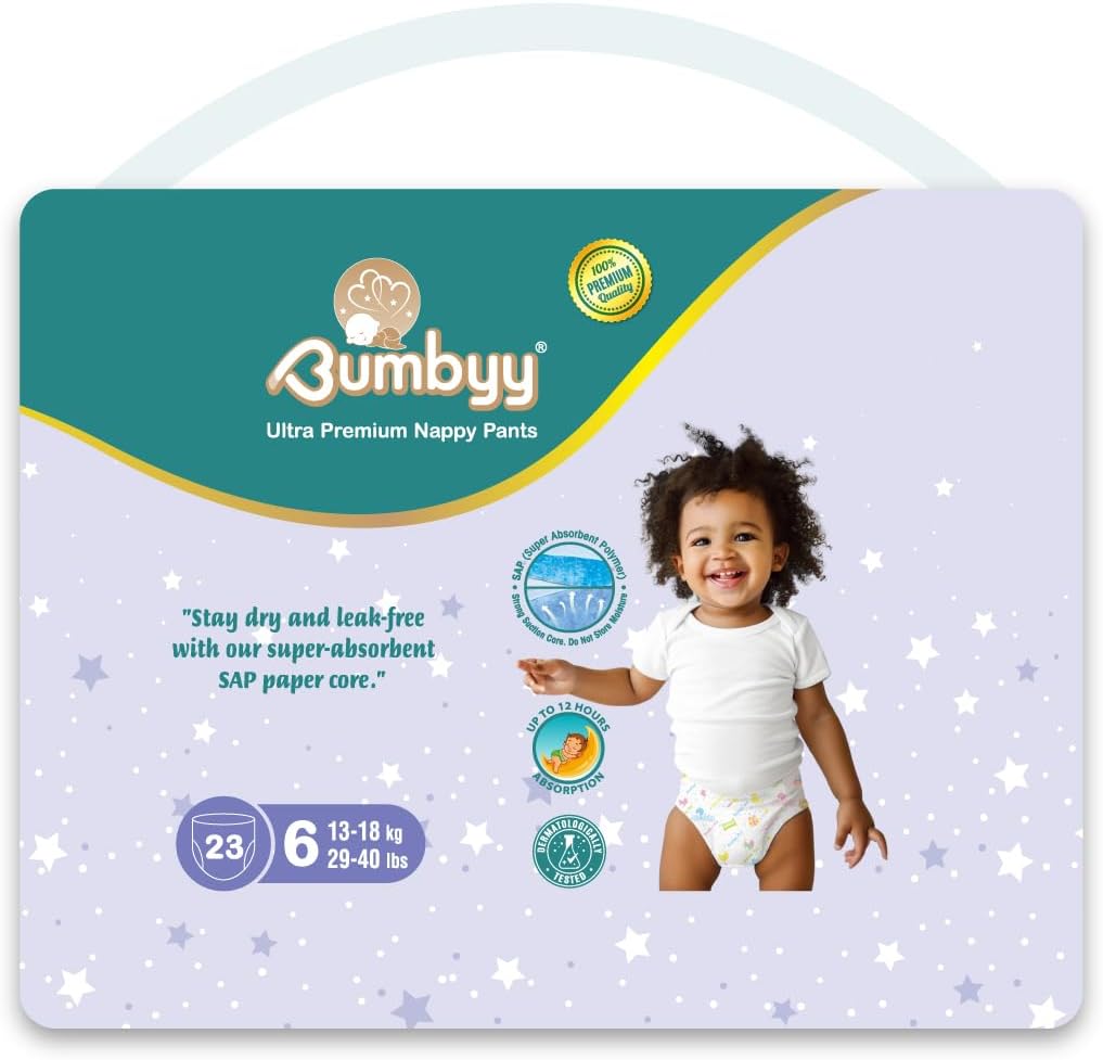 Premium Leak-Free Nappy Pants