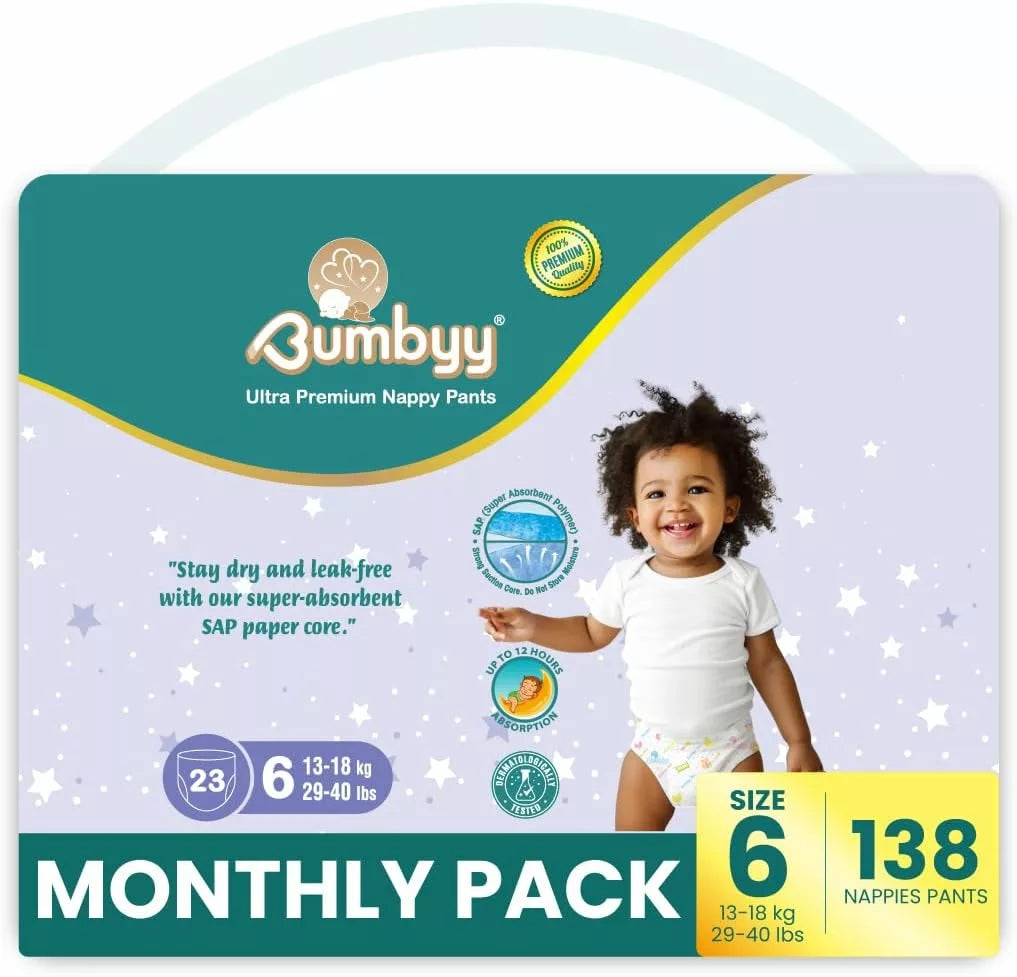 Premium Leak-Free Nappy Pants