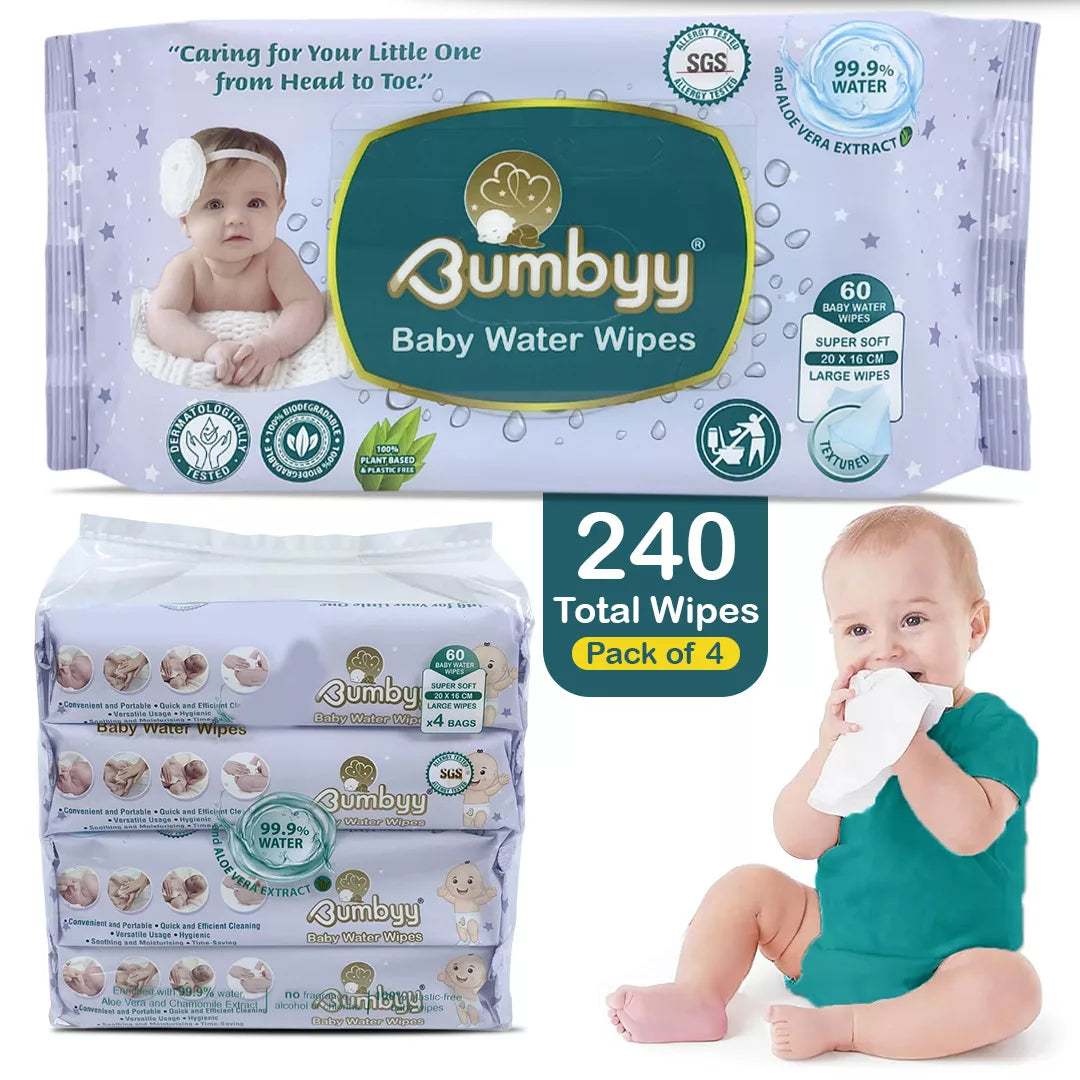 Baby Water Wipes - 99.9% Water