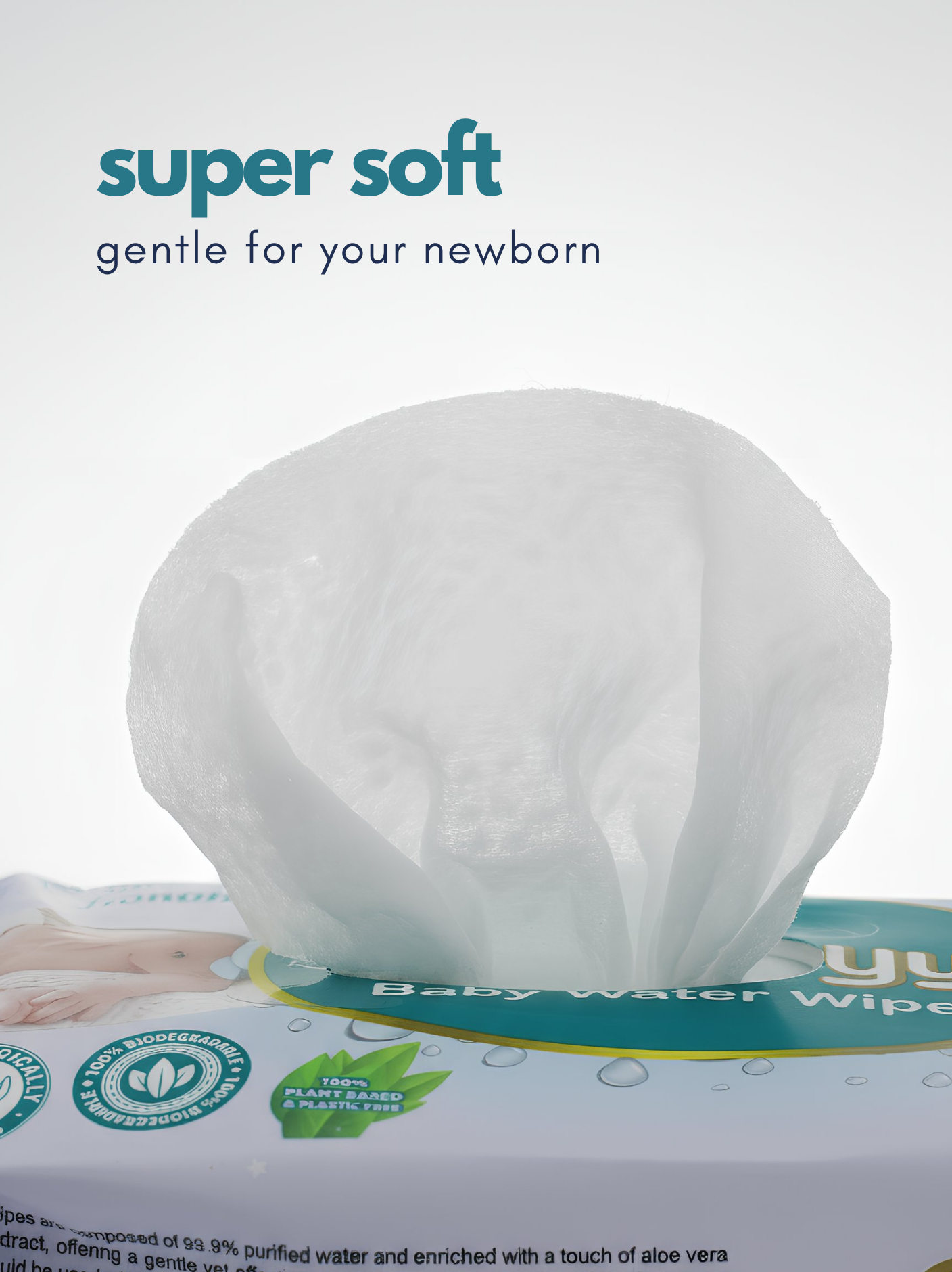 Baby Water Wipes (99.9% Water)