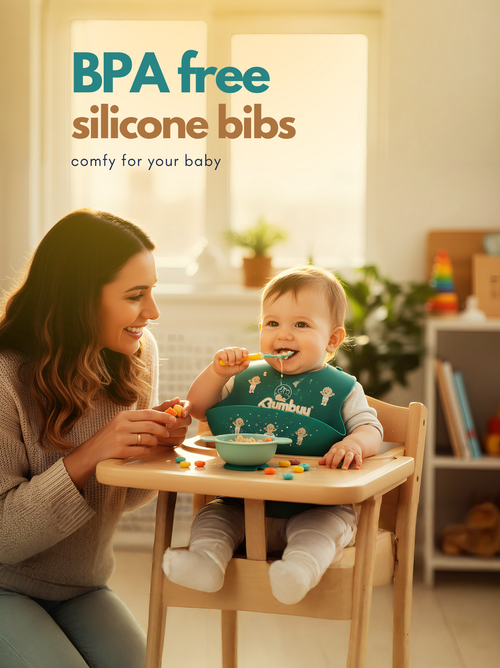 BPA Free Silicone Baby Bibs
