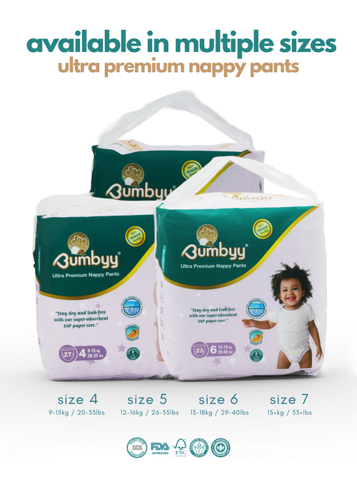 Premium Leak Free Nappy Pants