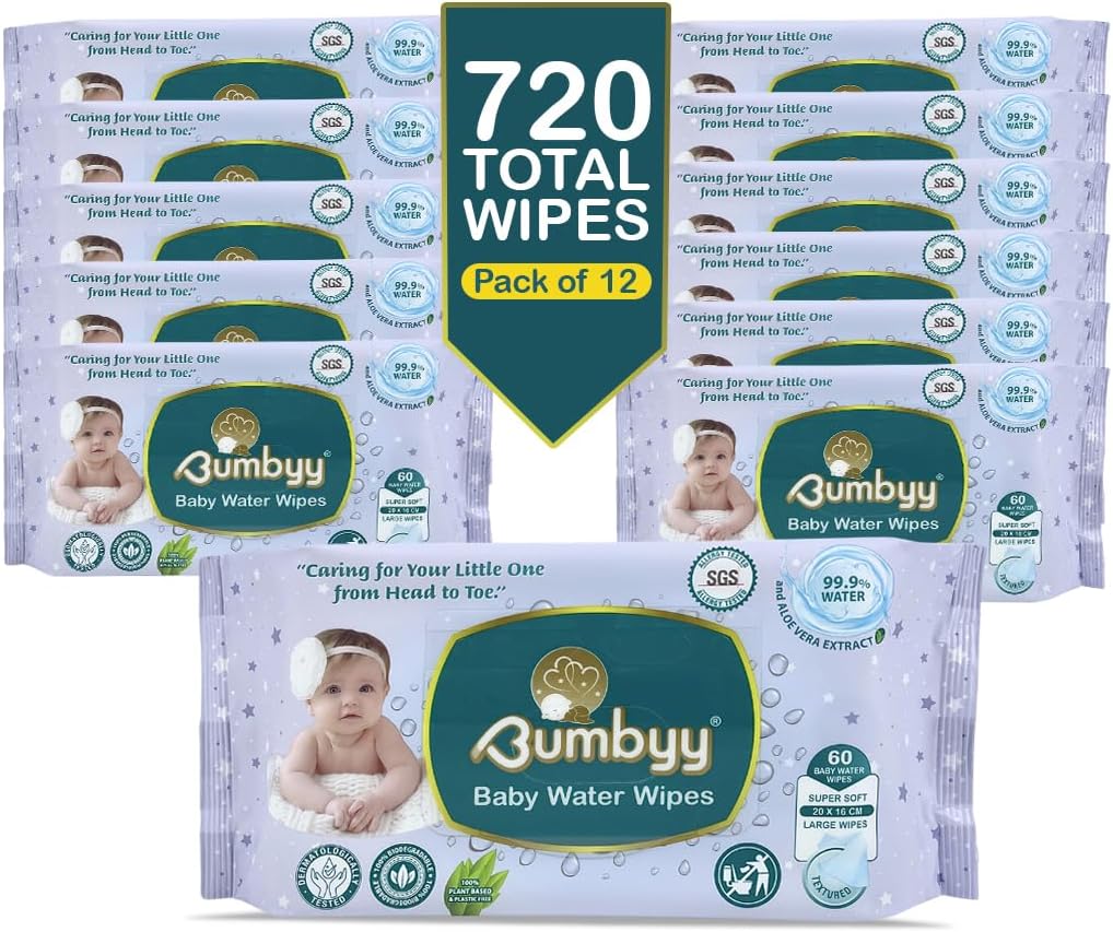 Baby Water Wipes - 99.9% Water