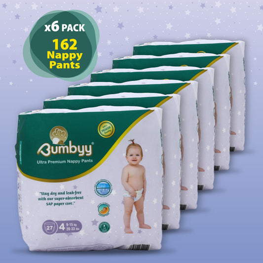 Bumbyy premium Nappy Pants Multi Pack