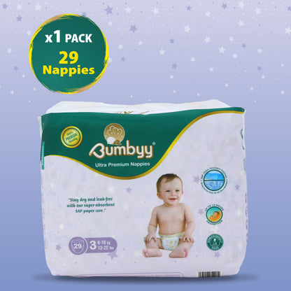 Bumbyy premium Nappies Single Pack