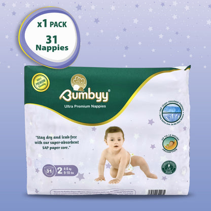Bumbyy premium Nappies Single Pack