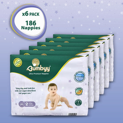 Bumbyy premium Nappies Multi Pack
