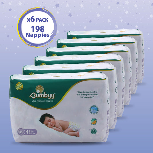 Bumbyy premium Nappies Multi Pack